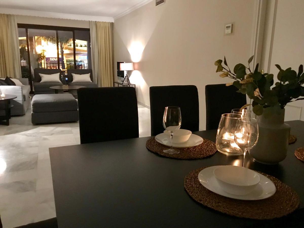 Ferienwohnung Large And Elegant In Puerto Banus With Pools And Paddle Marbella Exterior foto
